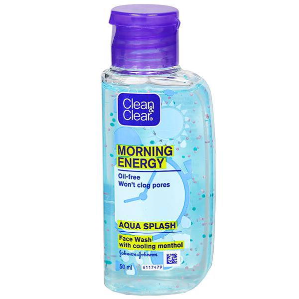 Clean & Clear Aqua Splash Face Wash 50ml
